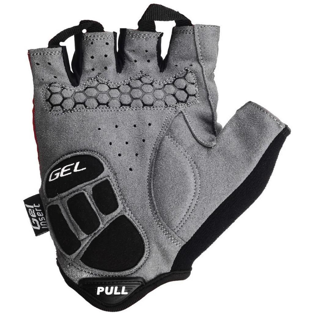 Велорукавиці PowerPlay 5010 White/Red L (5010D_L_Red) - зображення 3