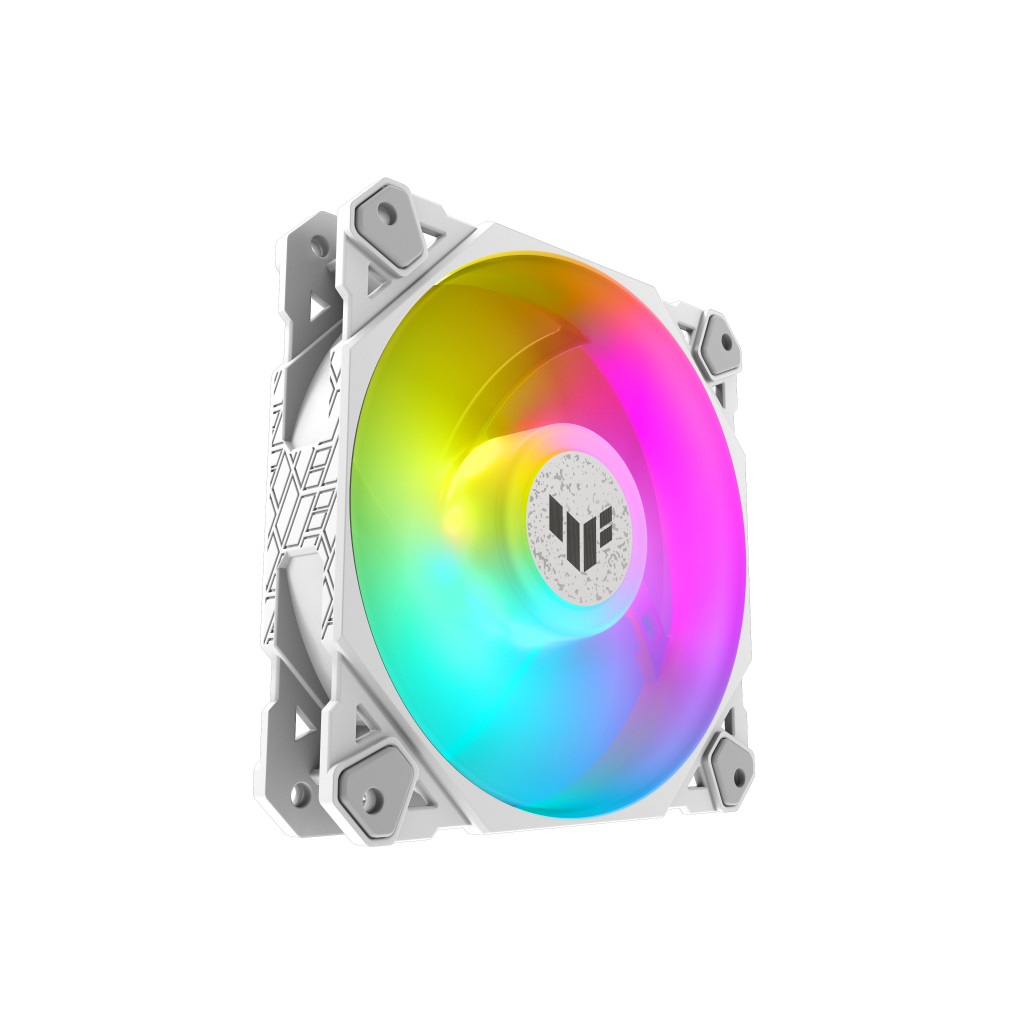 Кулер до корпусу ASUS TUF Gaming TF120 ARGB 3IN1 White (90DA0033-B09030) - зображення 4