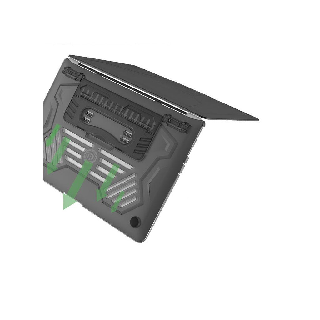 Чохол до ноутбука BeCover 13" MacBook Pro A1706/A1708/A1989/A2159 PremiumPlastic Black (708885) - зображення 6