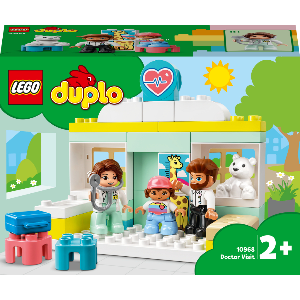 Конструктор LEGO DUPLO Town Похід до лікаря 34 деталі (10968) - зображення 1