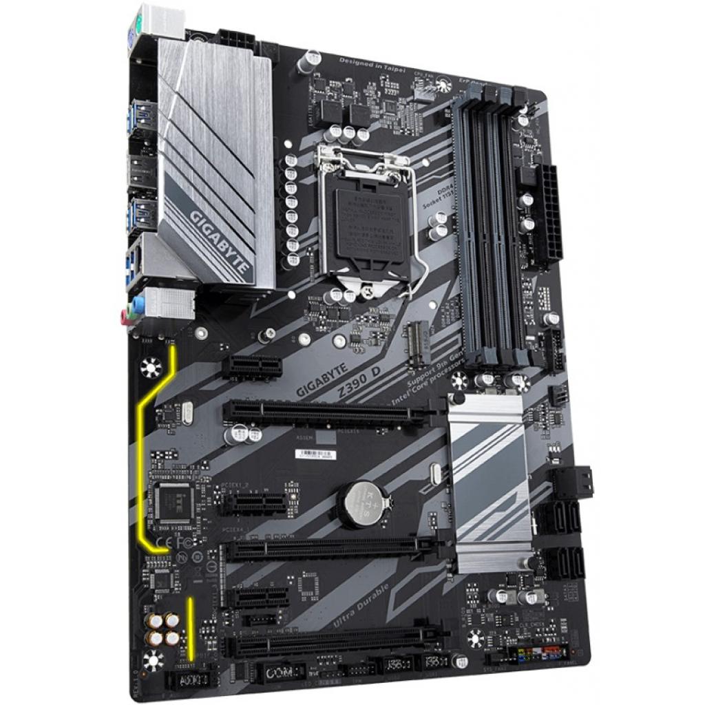 Материнська плата GIGABYTE Z390 D - зображення 3
