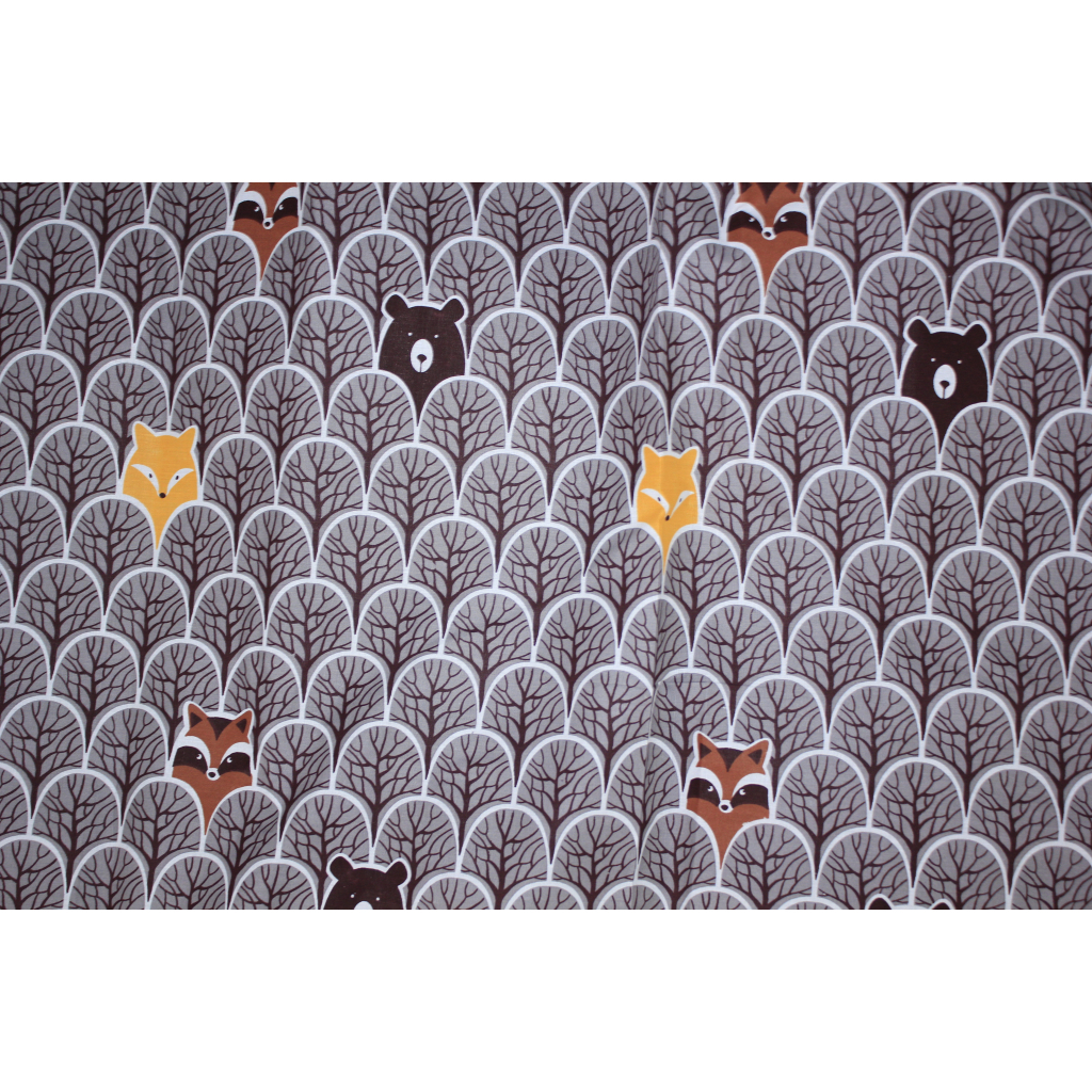 Постільна білизна MirSon Бязь 17-0526 Fabulous forest grey Сімейна 160x220 (2200003668209) - зображення 5