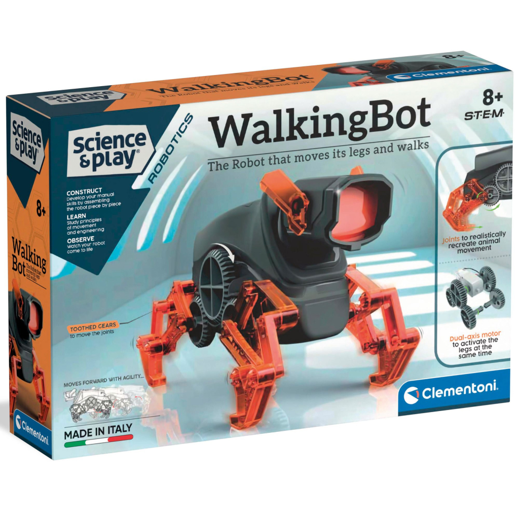 Конструктор Clementoni серія Science & Play- Робот WalkingBot (75039) - зображення 2