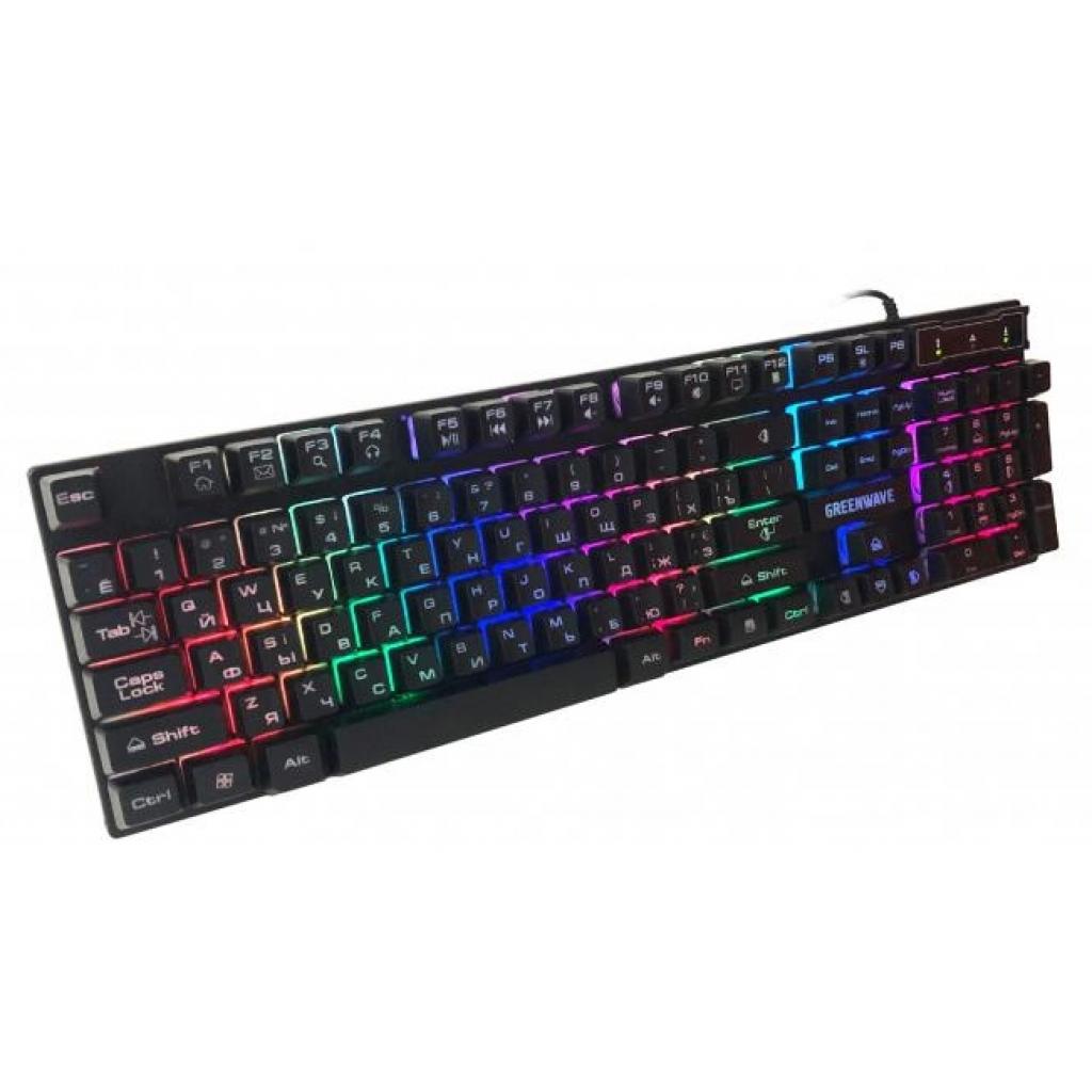 Клавіатура Greenwave GK-110L Black (R0015323) - зображення 2