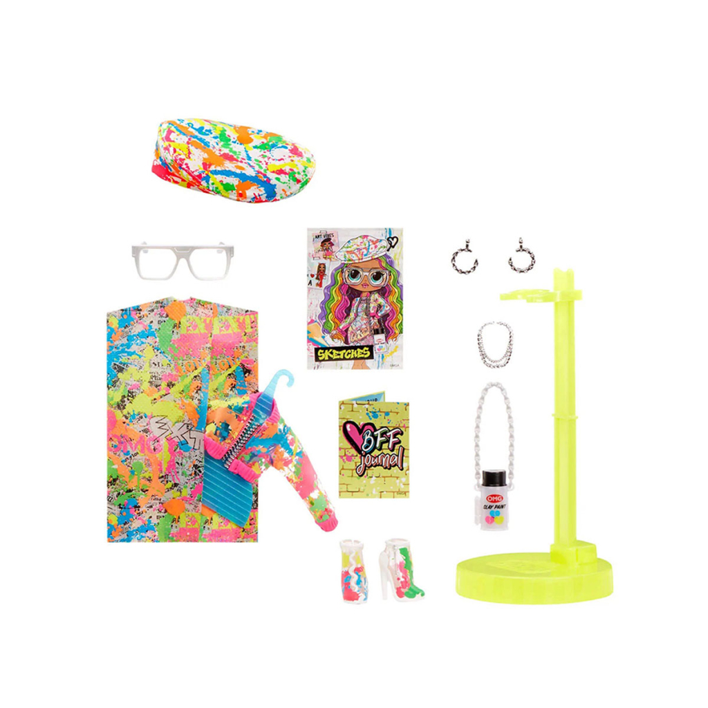 Лялька L.O.L. Surprise! серії O.M.G. Core S6 – Леді Скетч (581857) - зображення 5