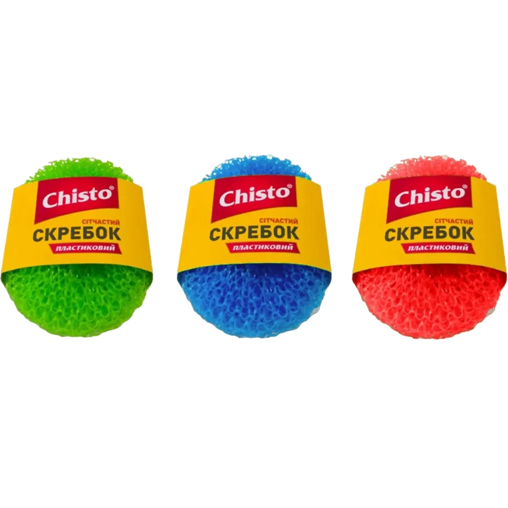Скребок Chisto Пластиковий Колір в асортименті 1 шт. (4820164153703) - зображення 1