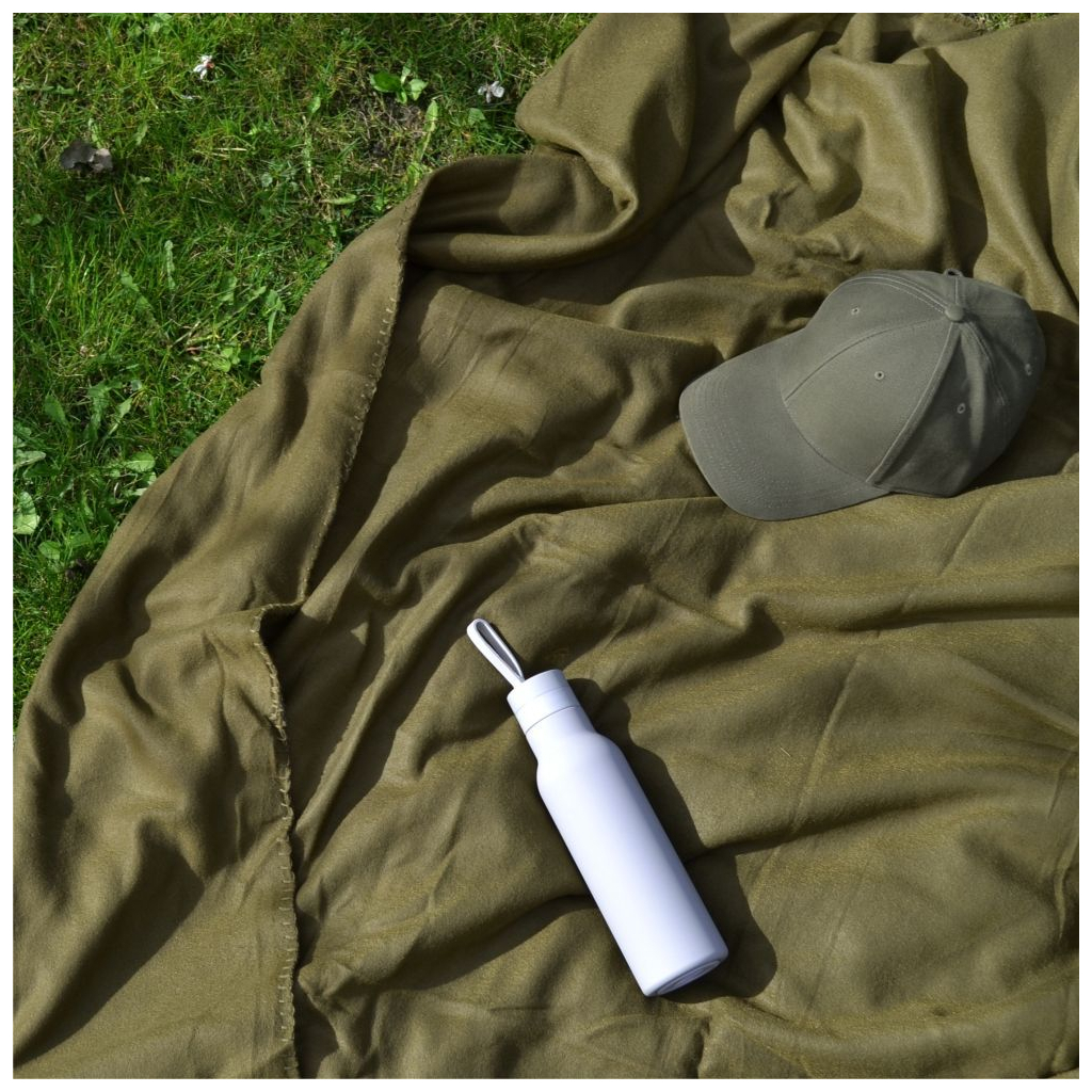 Плед Bergamo подушка Mild флісовий 150 х 180 см Хакі (202312pl-25) - зображення 3