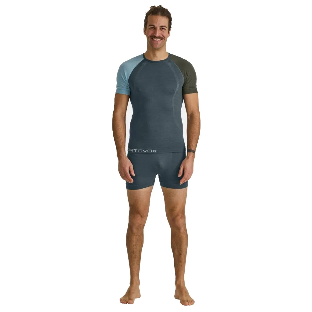 Термотруси Ortovox 120 Comp LightI Boxer Mns dark arctic grey - XXL - темно-сіри (025.001.1274) - зображення 3