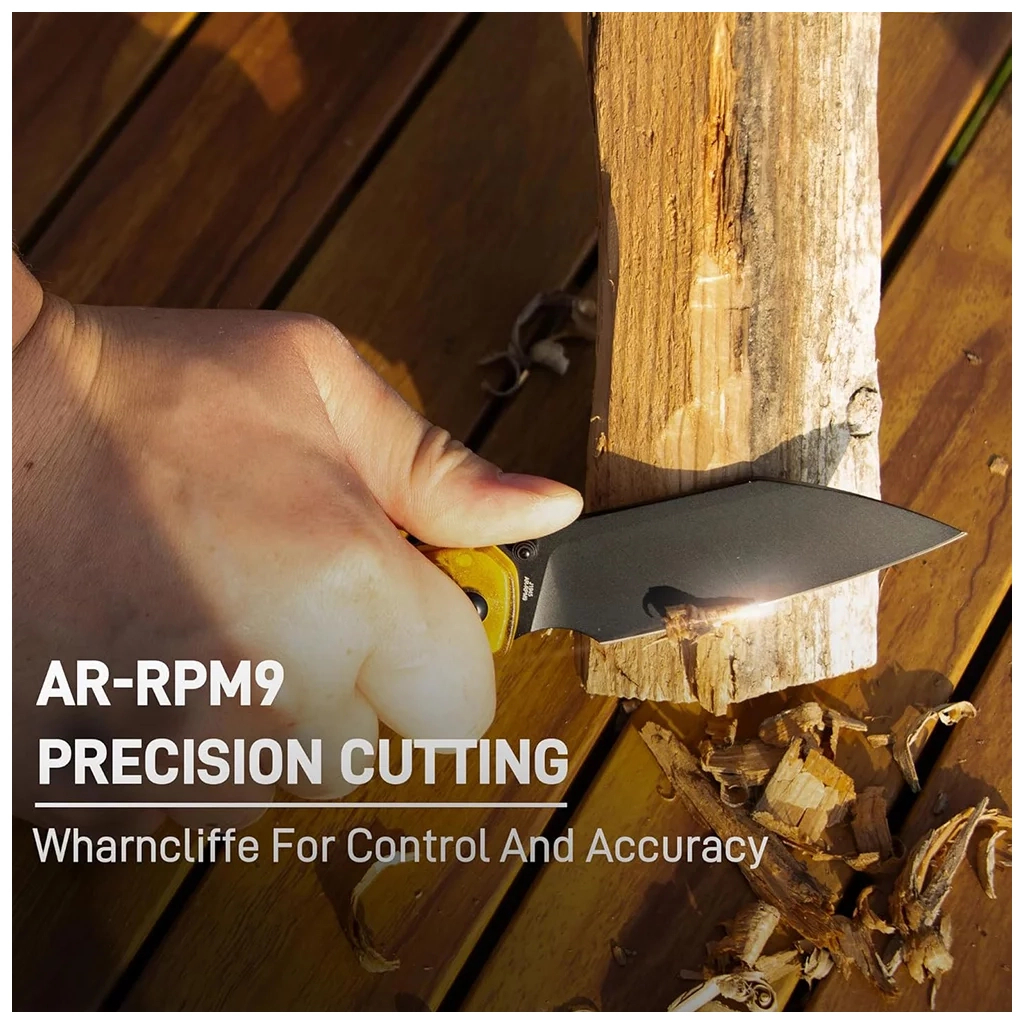 Ніж CJRB Pyrite Light BB Yellow (J1945-AMB) - зображення 8