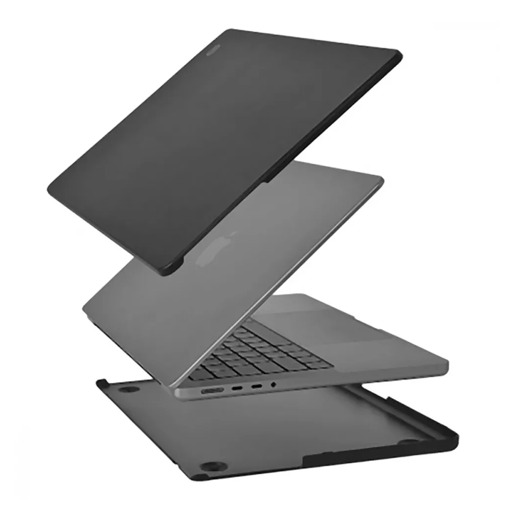 Чохол до ноутбука WIWU (накладка) 14,2 MacBook Pro A2442 Leather Shield, black (47391) - зображення 2