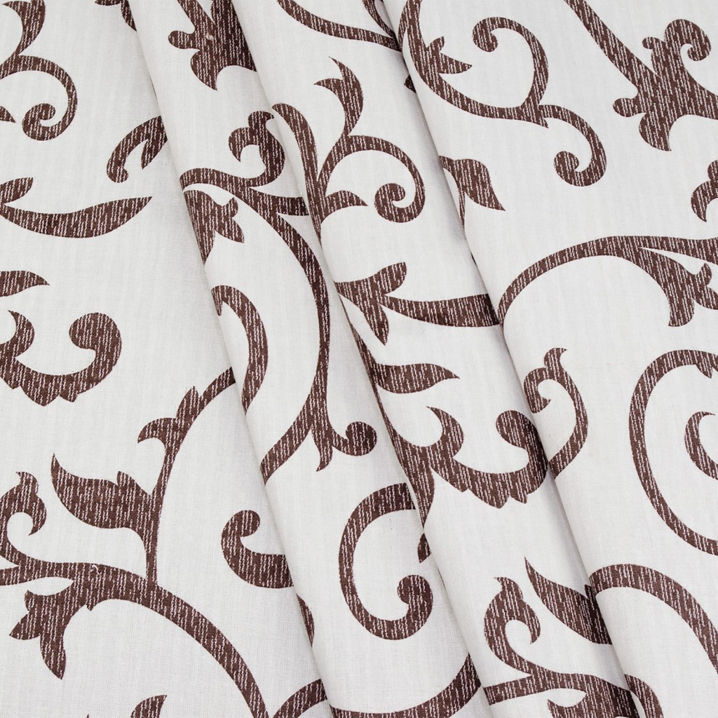 Постільна білизна Home Line Вензель шоколад бязь полуторна (161416) - зображення 2