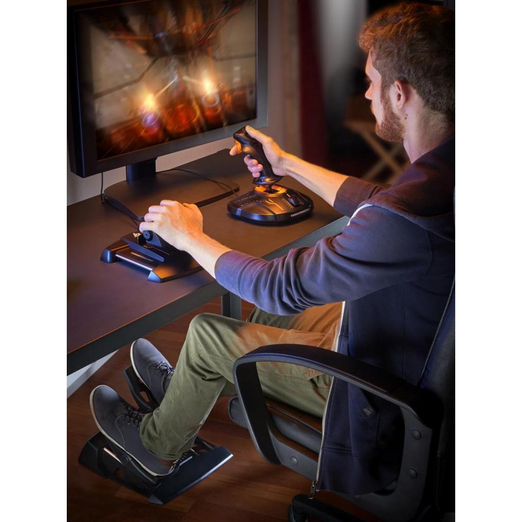 Джойстик ThrustMaster T.16000M FC Flight Pack Black/Orange (2960782) - зображення 6