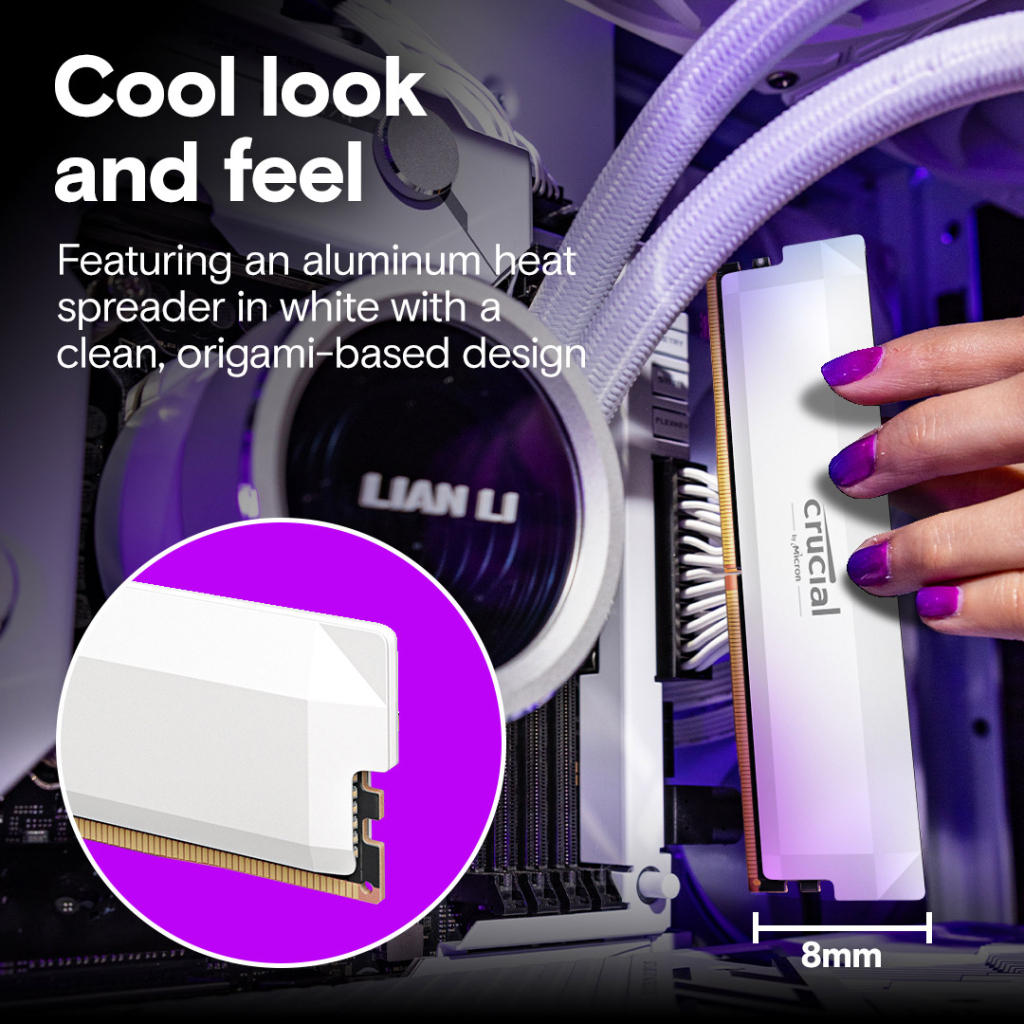 Модуль пам'яті для комп'ютера DDR5 32GB (2x16GB) 6000 MHz Pro Overclocking Micron (CP2K16G60C36U5W) - зображення 6