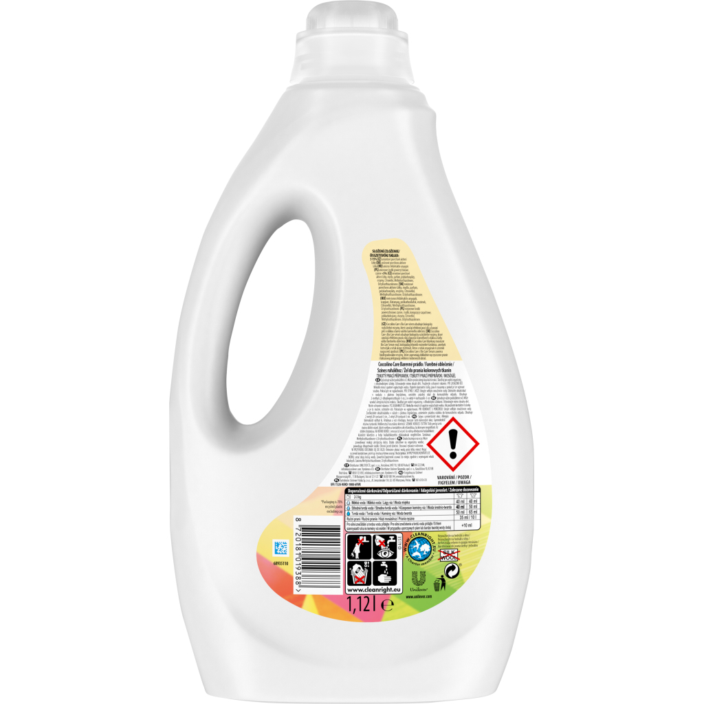 Гель для прання Coccolino Care для кольорових речей 1.12 л (8720181019388) - зображення 3