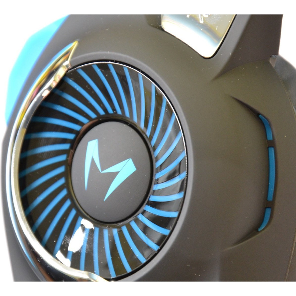 Навушники Microlab G4BB Black-Blue - зображення 3