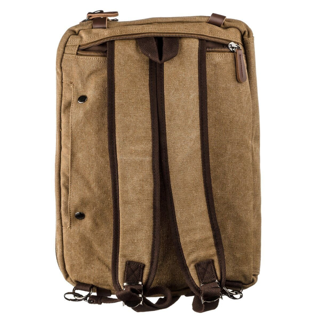 Сумка Vintage Трансофрмер текстильна Пісочна (20146) - зображення 5