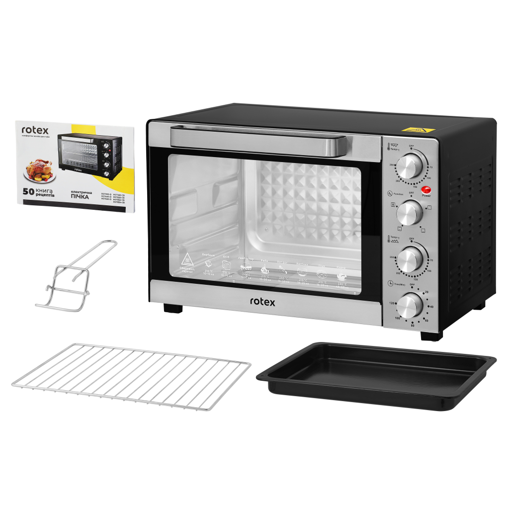 Електропіч Rotex ROT452-CB - зображення 6