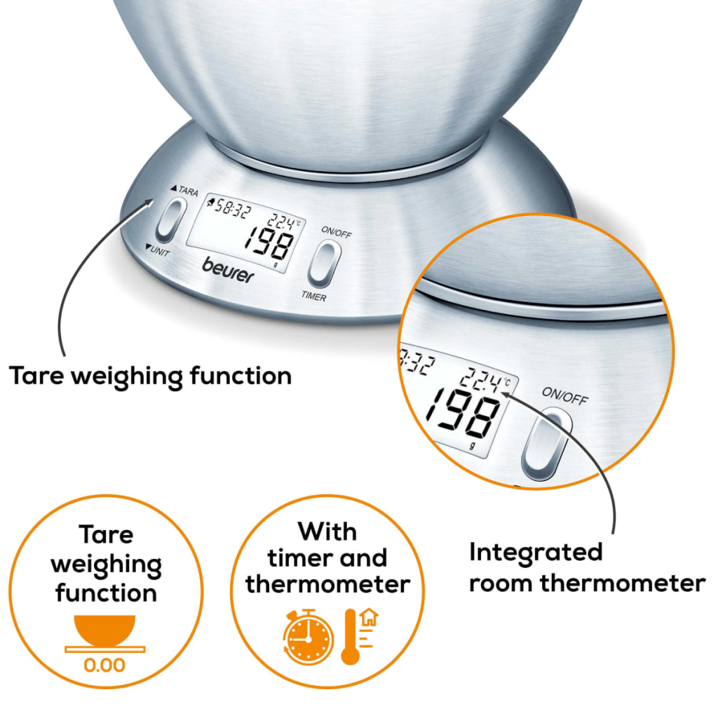 Ваги кухонні Beurer KS 54 - изображение 3