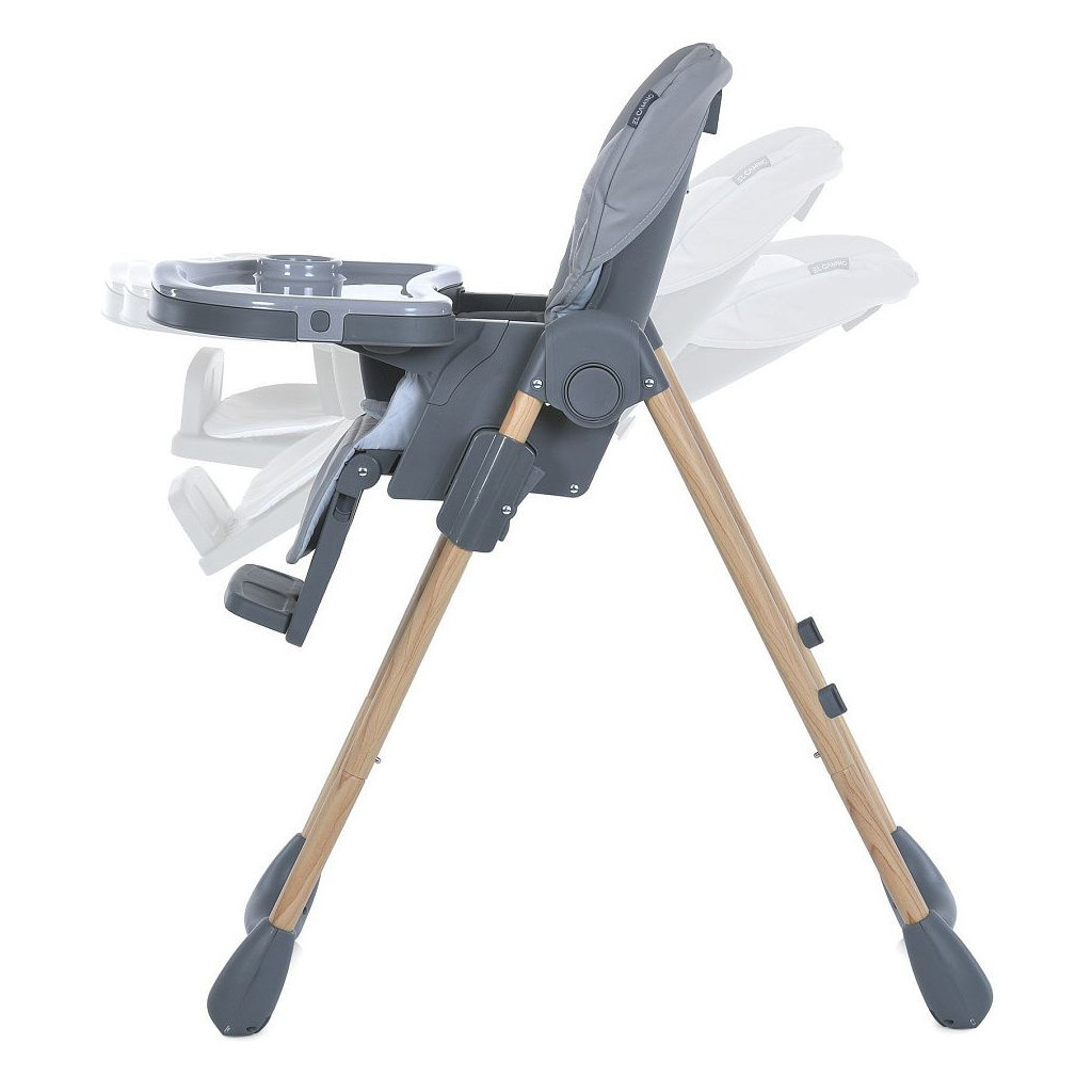 Стілець для годування El Camino ME 1115-W CRAFT gray (ME 1115-W gray) - зображення 9