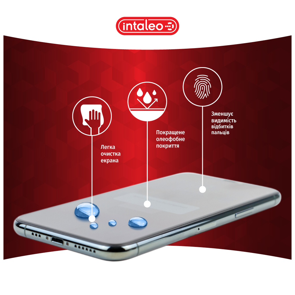 Скло захисне Intaleo Full Glue Tecno Spark 10C Black (1283126564918) - зображення 6