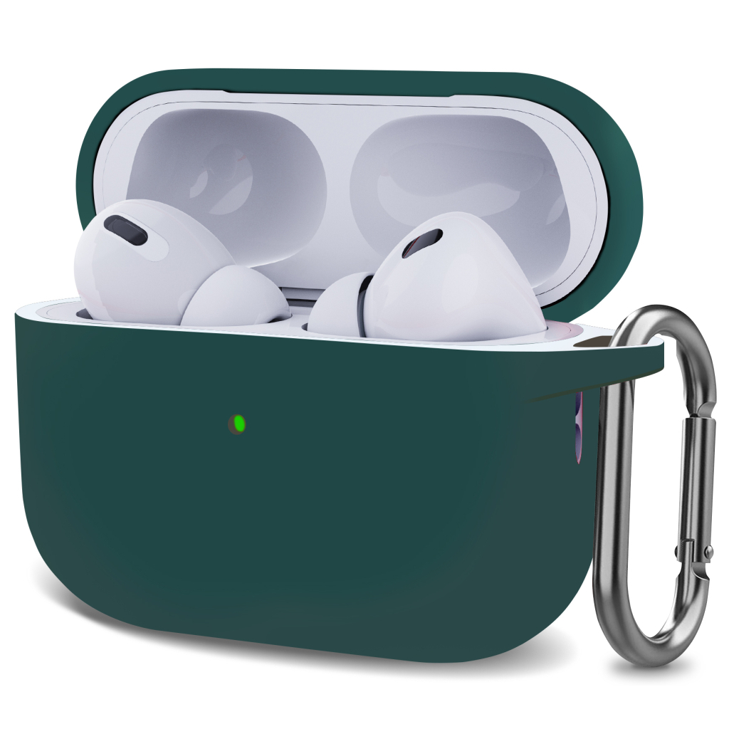Чохол для навушників Armorstandart Hang Case для Apple AirPods Pro 2 Dark Green (ARM68591) - зображення 1