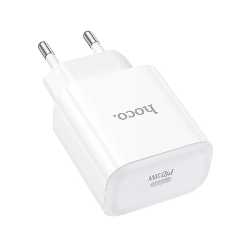 Зарядний пристрій HOCO C76A Pro Majestic USB-C PD30W White (6942007616300) - зображення 4