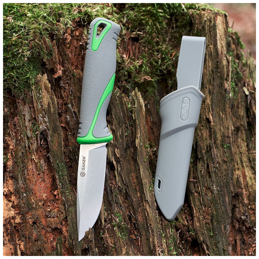 Ніж Ganzo G807-GY Сірий з ножнами (G807GY) - зображення 8