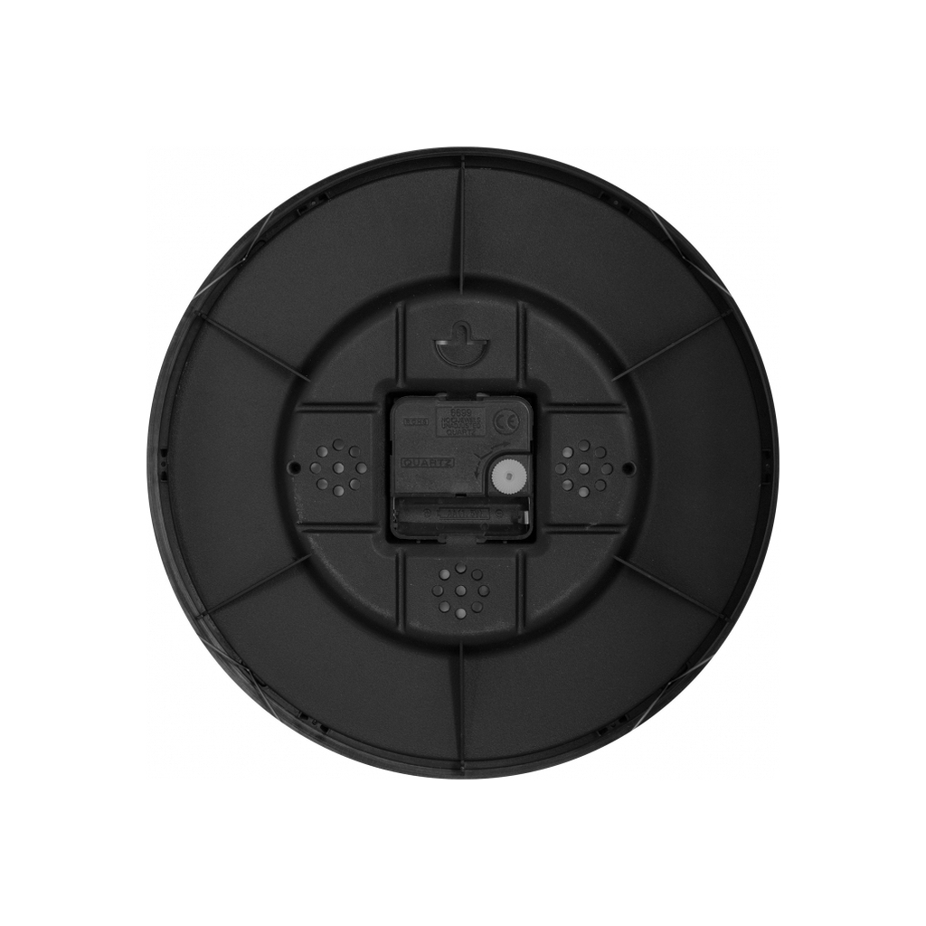 Настінний годинник Economix Promo TITANIUM металевий, срібний (E51810) - зображення 4