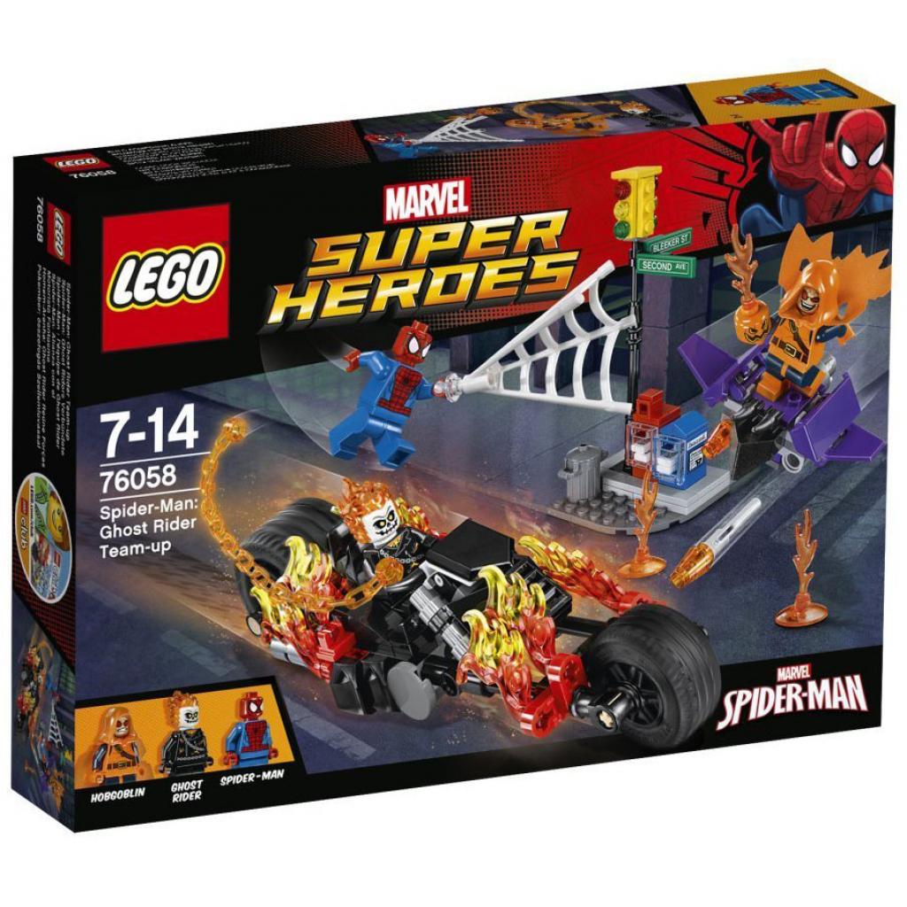 Конструктор LEGO Super Heroes Людина-павук Союз із примарним гонщиком (76058) - зображення 1