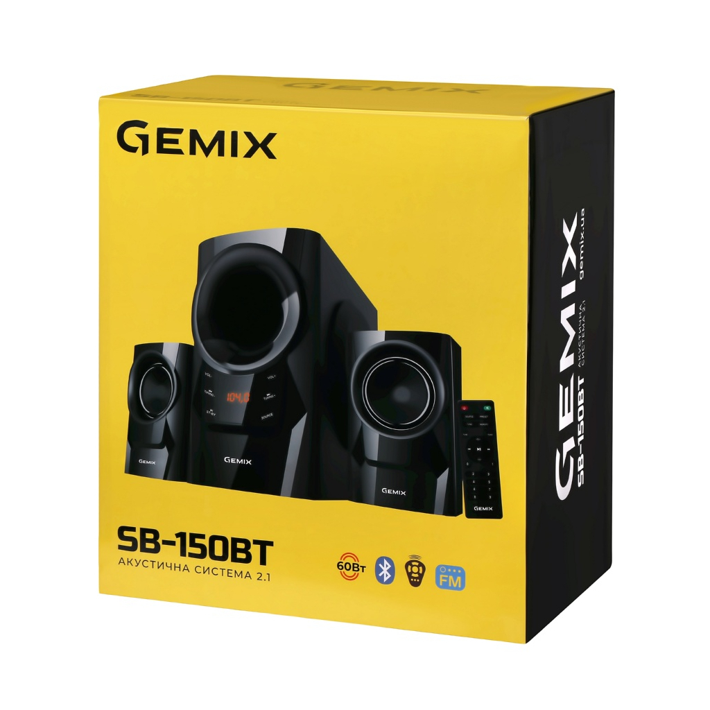 Акустична система Gemix SB-150BT Black - изображение 5