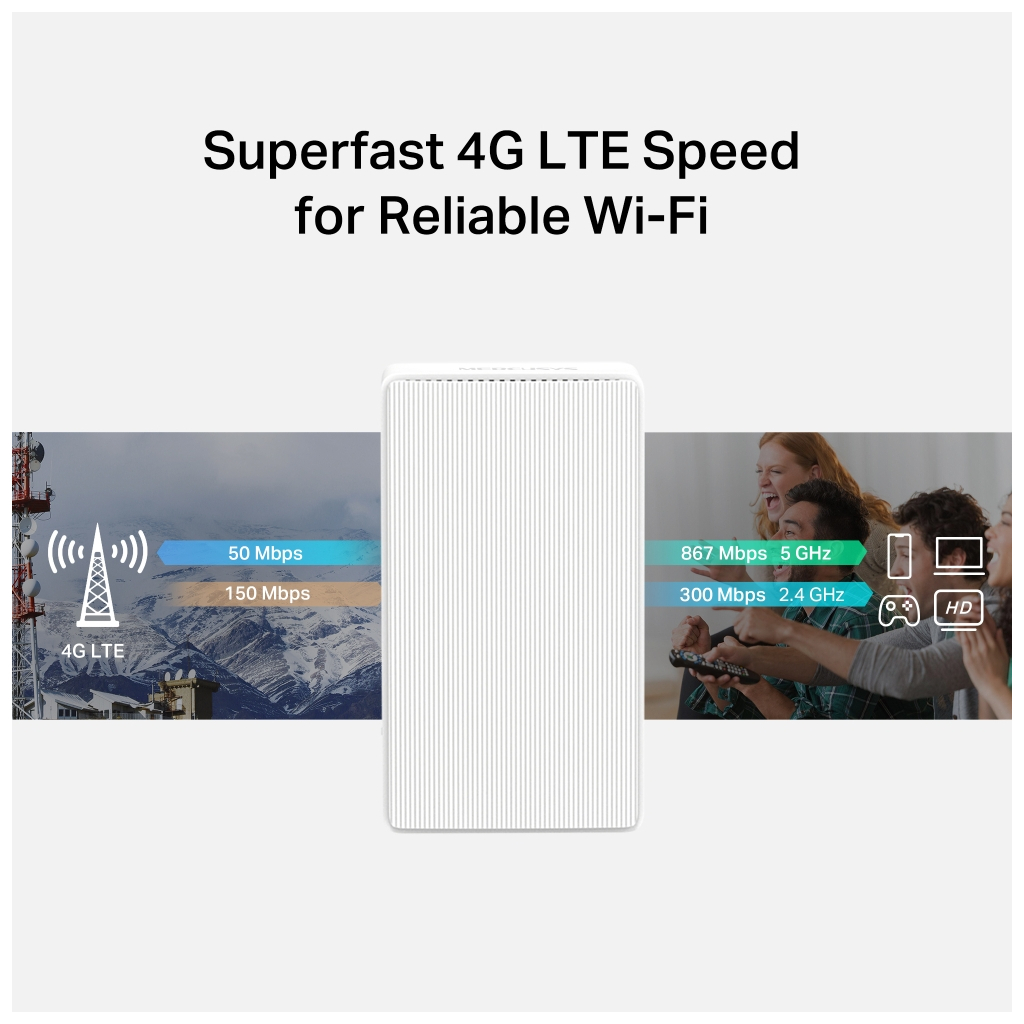 Маршрутизатор Mercusys MB130-4G - зображення 8