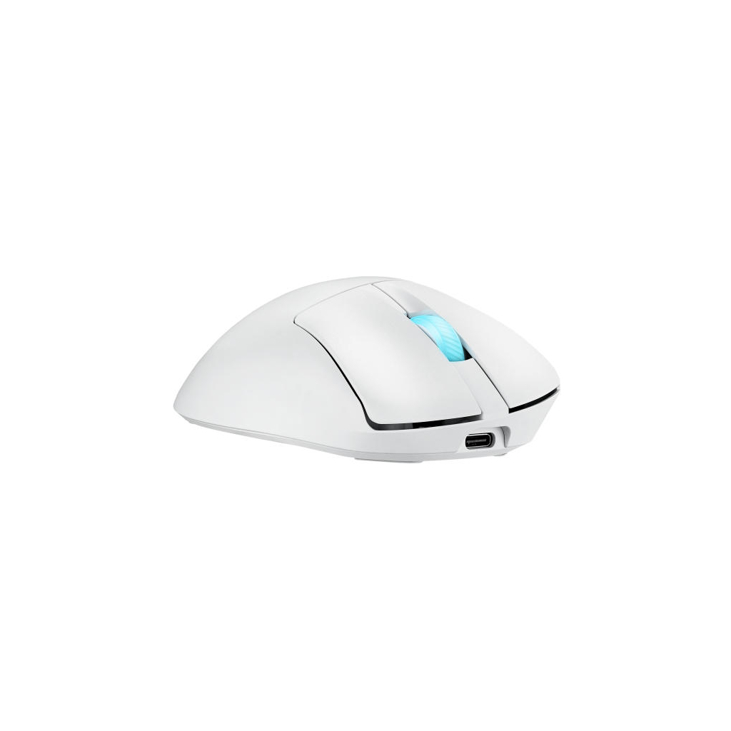 Мишка ASUS ROG Keris II Origin Wireless/Bluetooth/USB White (90MP04A0-BMUA10) - зображення 5
