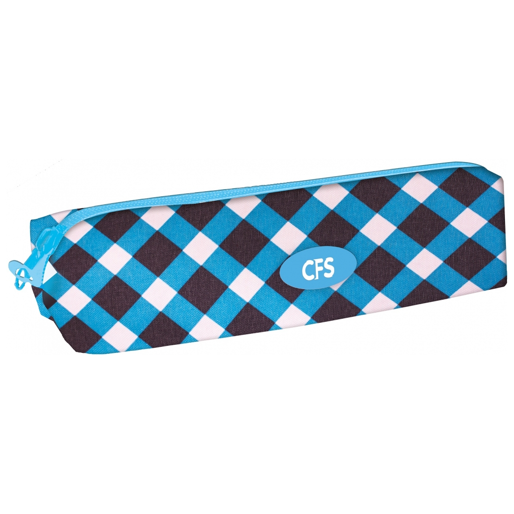 Пенал Cool For School Blocks 1 відділення Синьо-чорний (CF85944) - зображення 1