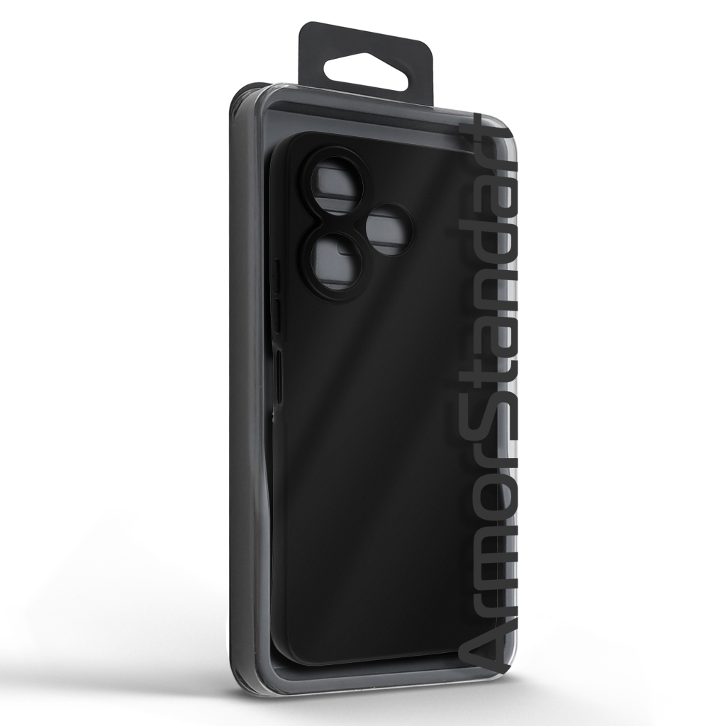 Чохол до мобільного телефона Armorstandart Matte Slim Fit Xiaomi Redmi 13 4G Camera cover Black (ARM78261) - зображення 5