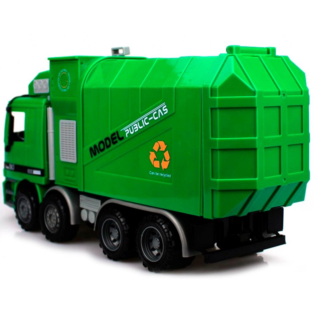 Спецтехніка Big Motors Мусоровоз Чистюля (9998-17) - зображення 5