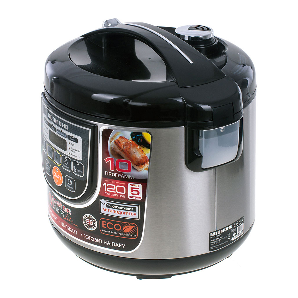 Мультиварка Redmond RMC-M22 Black - зображення 2