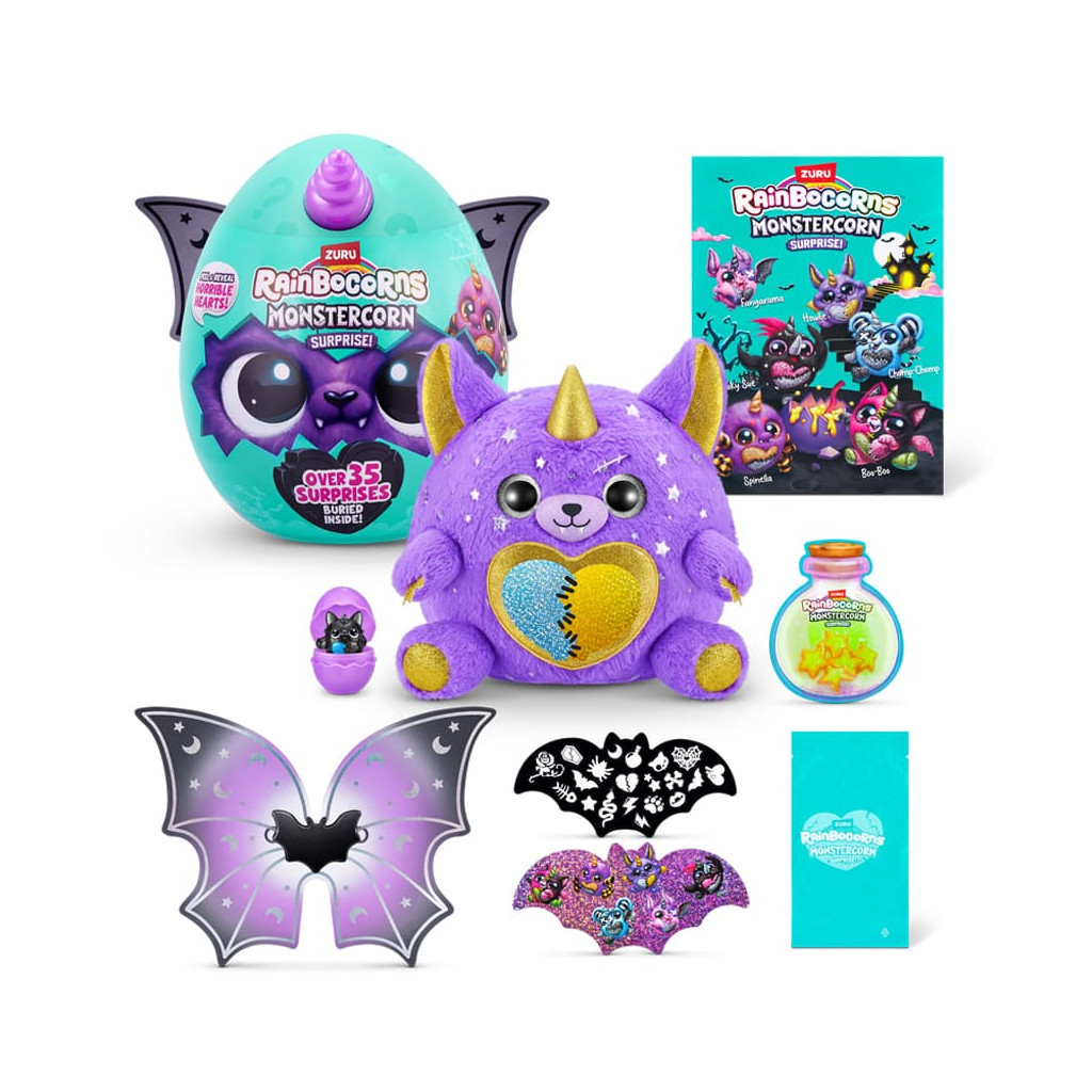 М'яка іграшка Rainbocorns сюрприз G серія Monstercorn Surprise (9297G) - зображення 4