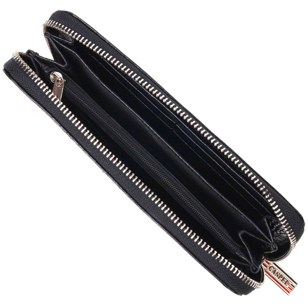 Гаманець Canpellini З натуральної шкіри Чорний (21623) - зображення 6