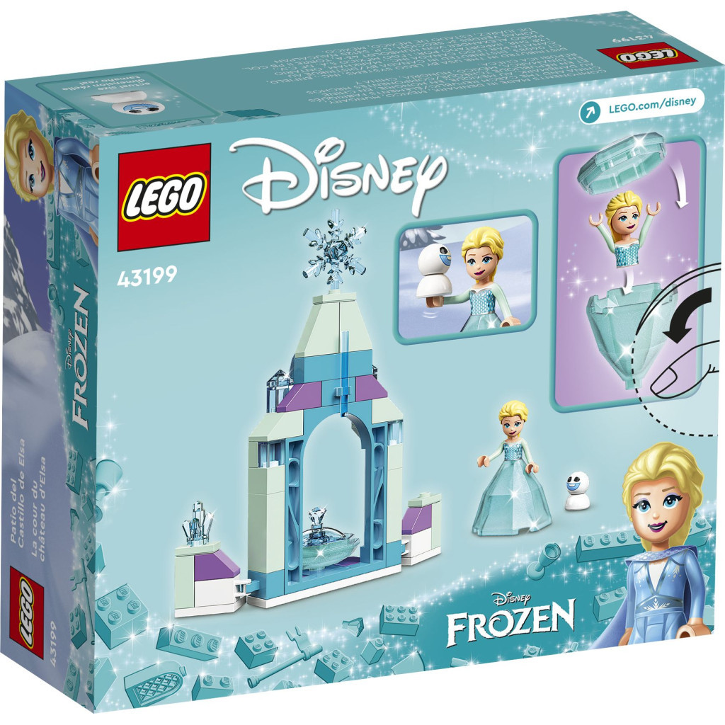 Конструктор LEGO Disney Princess Двір палацу Ельзи 53 деталі (43199) - зображення 8
