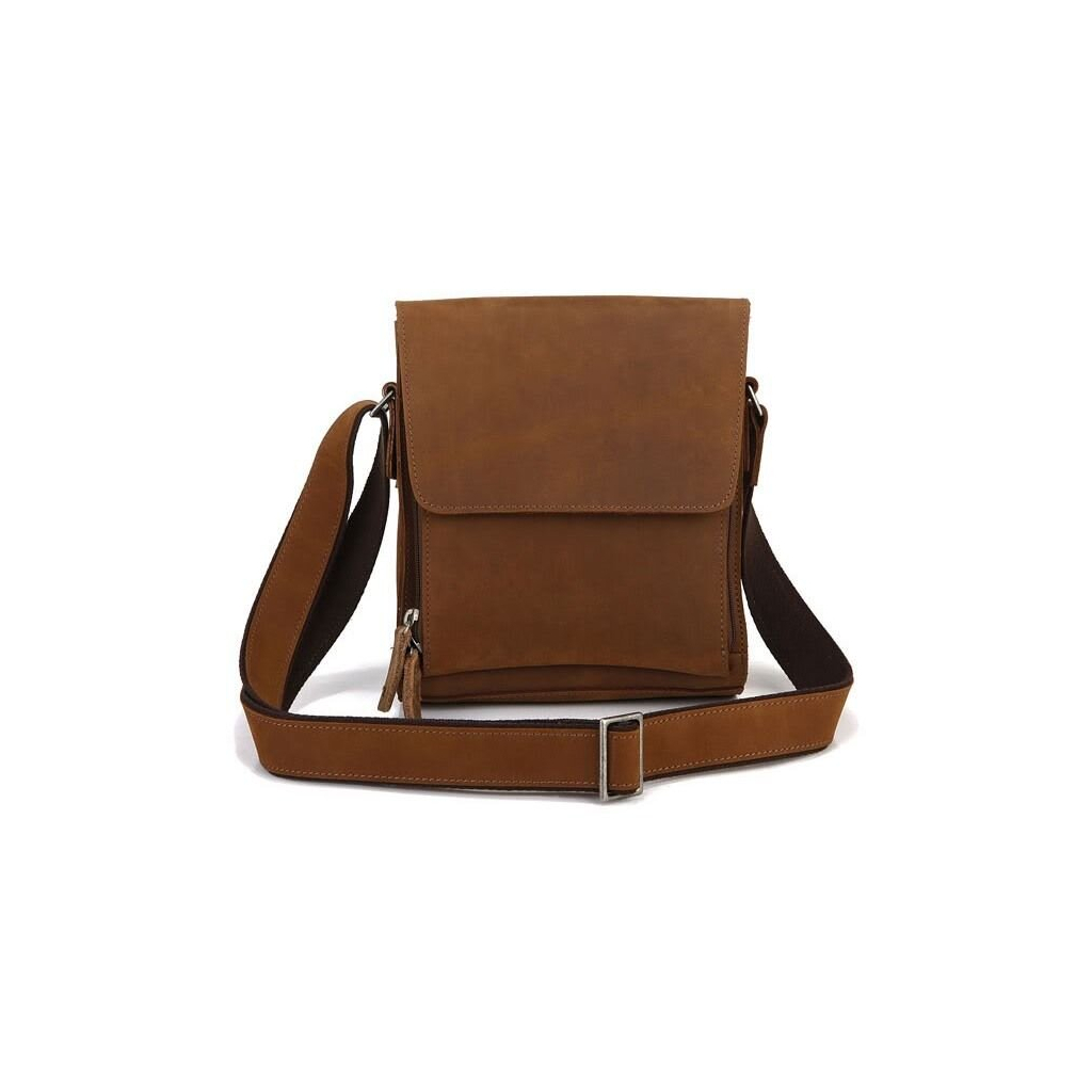 Сумка Vintage З вінтажної шкіри Коричнева (14159) - зображення 2