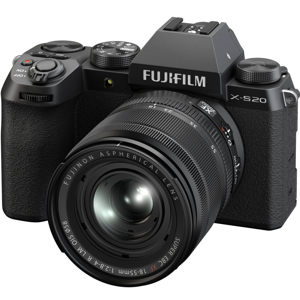 Цифровий фотоапарат Fujifilm X-S20 + XF 18-55mm F2.8-4.0 Kit Black (16782002) - зображення 1