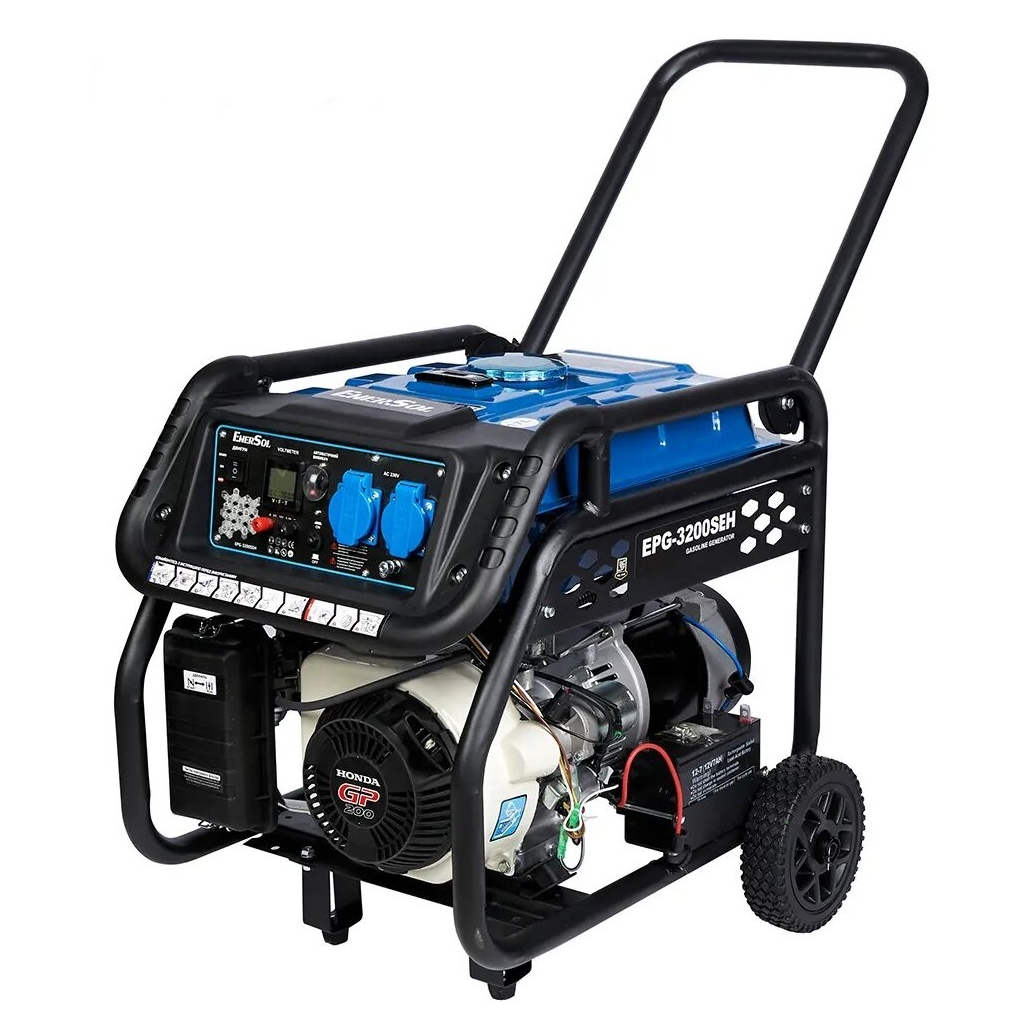 Генератор Enersol 3.2kW, двиг. Honda GP-200 (EPG-3200SEH) - зображення 3