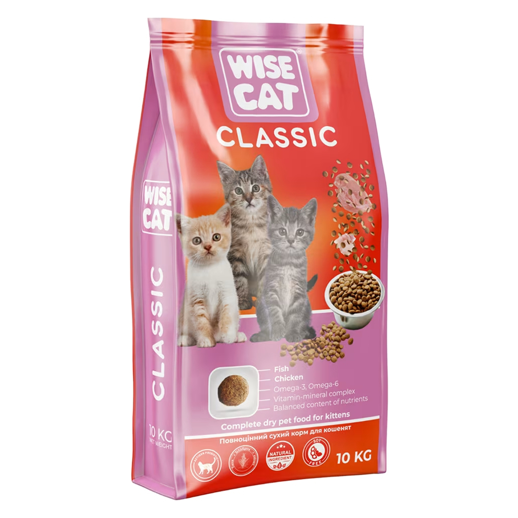 Сухий корм для кішок Wise Cat Classic 400 г (4820111141708) - зображення 1