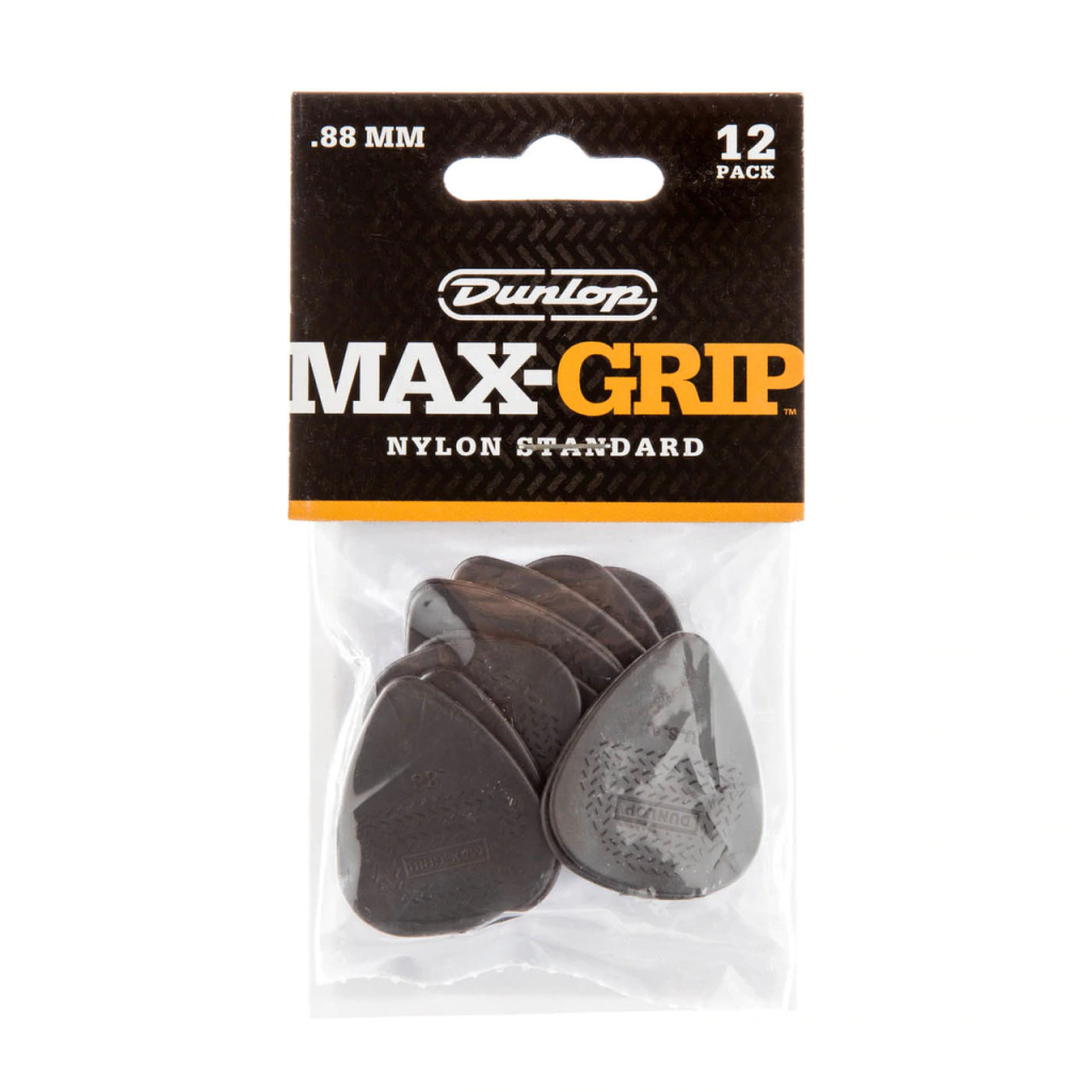 Медіатор Jim Dunlop Max-Grip Nylon Standard Pick .88mm 12 шт. (449P.88) - зображення 3