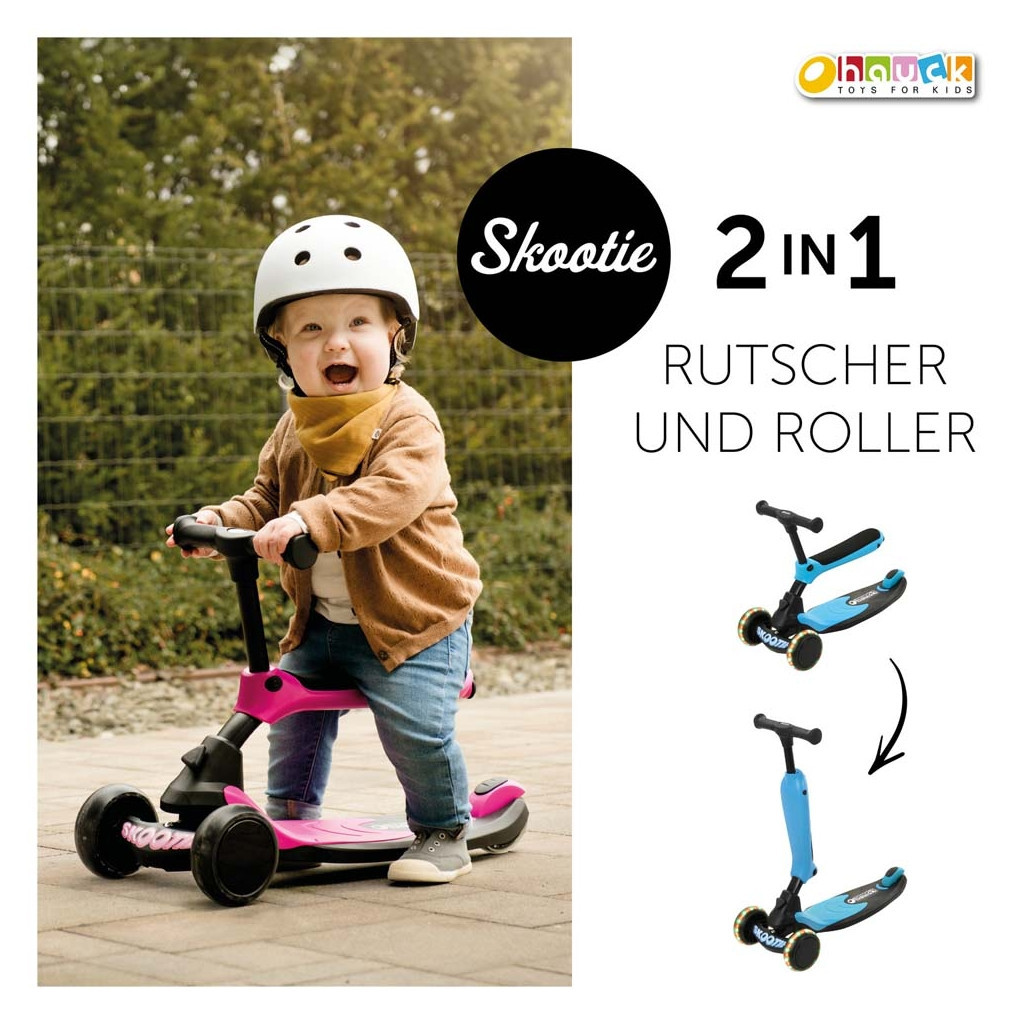 Самокат Hauck Neon Blue (85201-3) - зображення 4