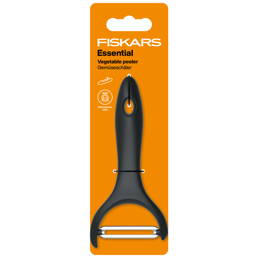 Овочечистка Fiskars Essential з поперечним лезом (1065599) - зображення 3