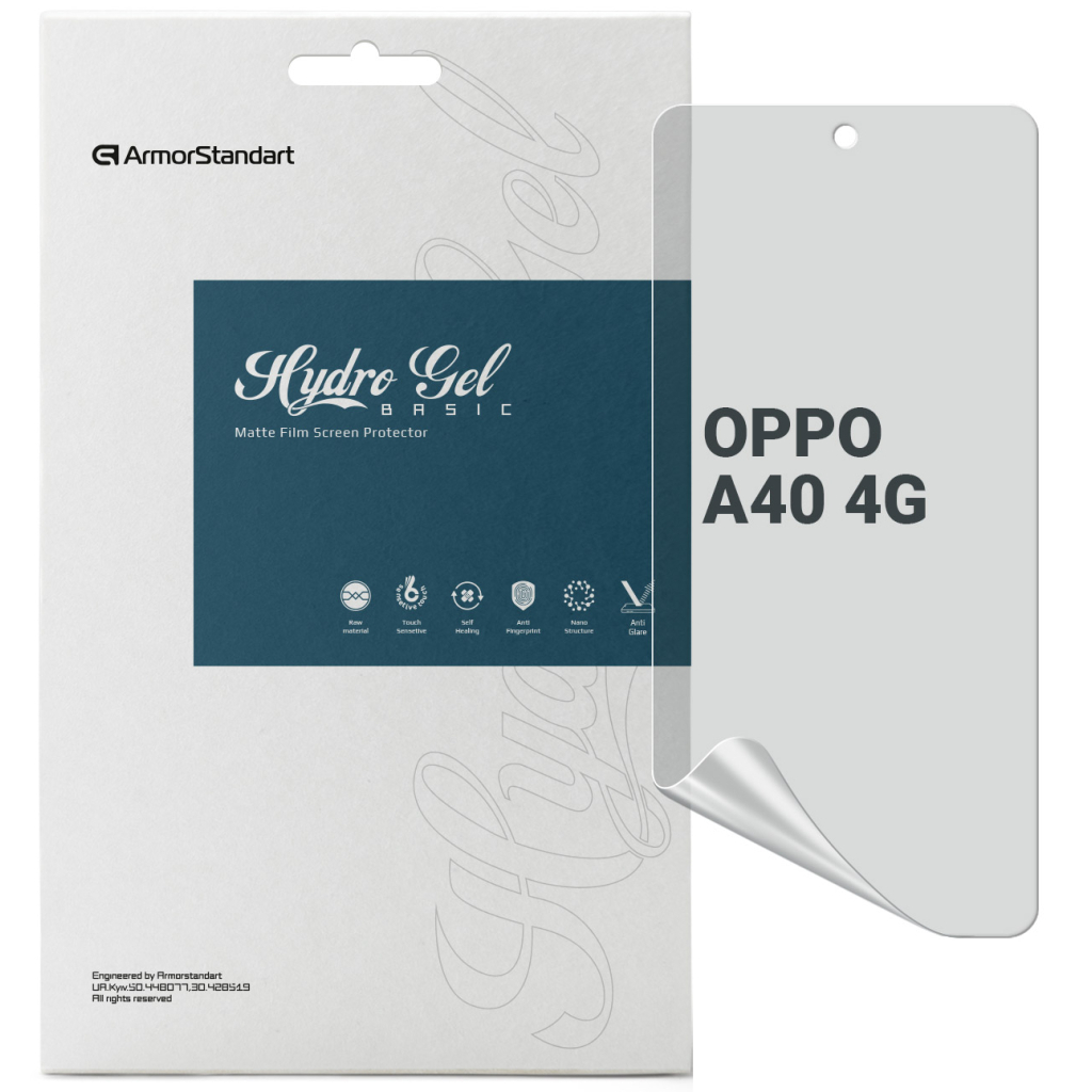 Плівка захисна Armorstandart Matte OPPO A40 4G (ARM78611) - зображення 1
