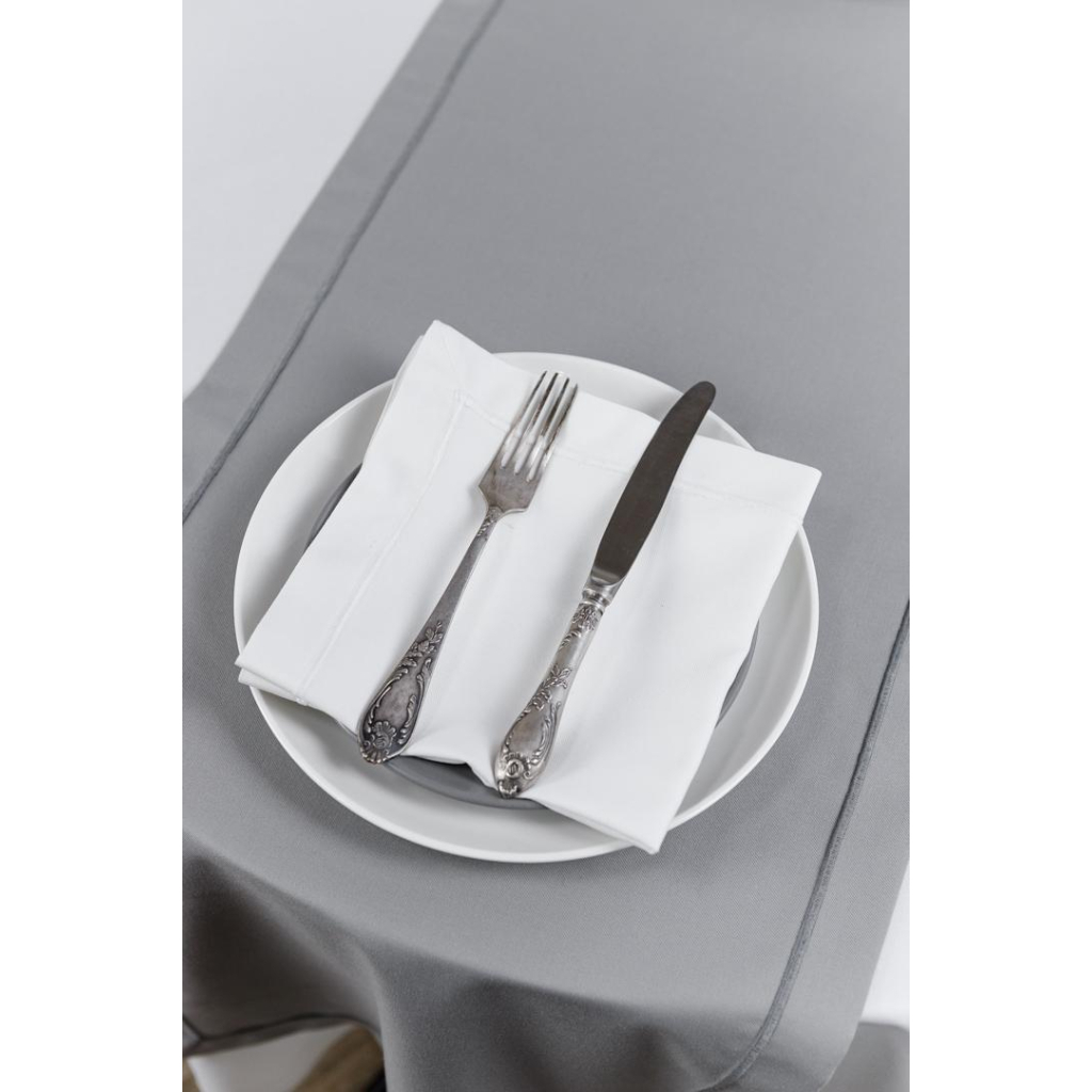 Доріжка на стіл Прованс Kelly сіра 40х140 см (032896) - зображення 3