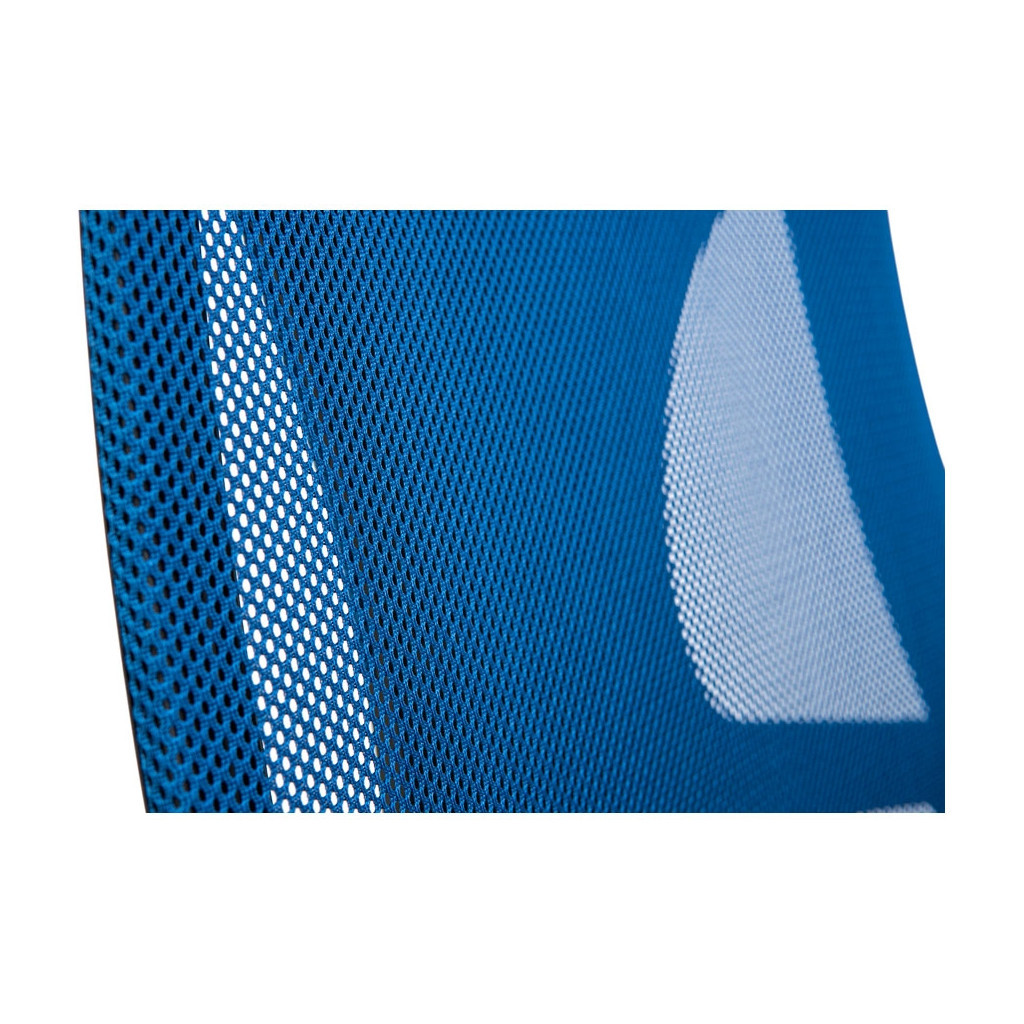 Офісне крісло Richman Профі Пластик Піастра Сітка чорна + синя (ADD0003190) - зображення 8