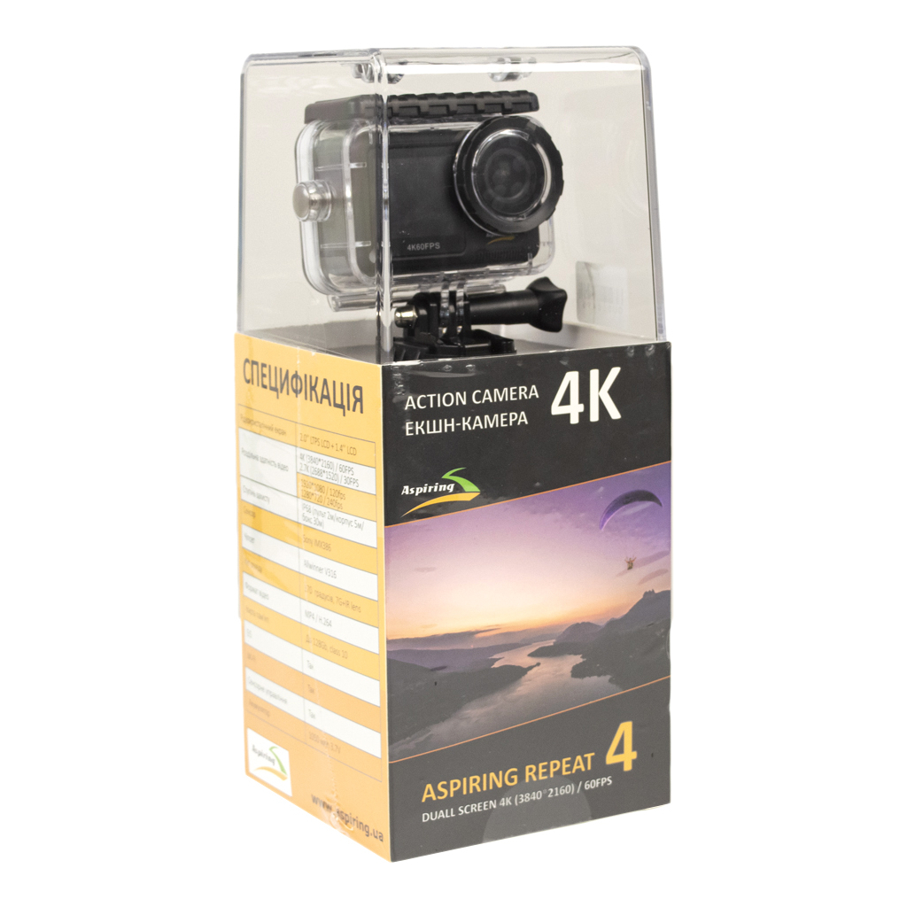 Екшн-камера Aspiring Repeat 4 - зображення 6